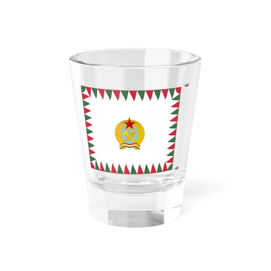 Infantry Colour of the Hungarian Defence Forces 1949-1950 (Hungary) Shot Glass 1.5oz 1.5oz - Go Mug Yourself