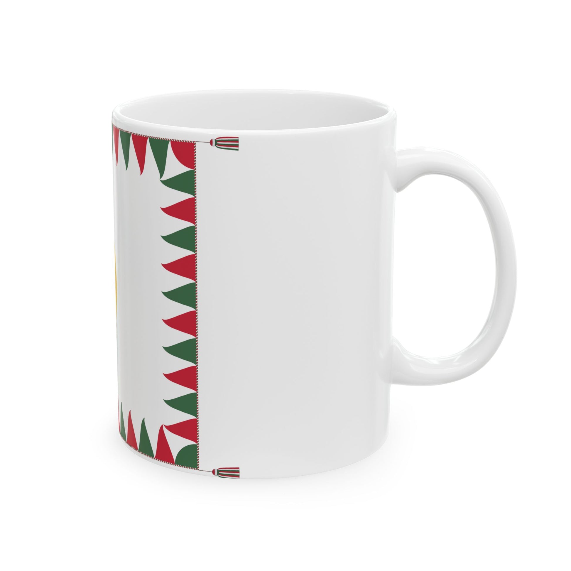 Infantry Colour of the Hungarian Defence Forces 1949-1950 (Hungary) White Coffee Mug-Go Mug Yourself