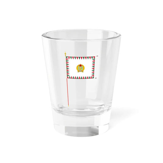 Infantry Colour of the Hungarian Defence Forces 1949-1950 with staff (Hungary) Shot Glass 1.5oz 1.5oz - Go Mug Yourself