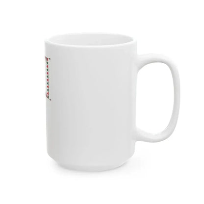 Infantry Colour of the Hungarian Defence Forces 1949-1950 with staff (Hungary) White Coffee Mug - Go Mug Yourself