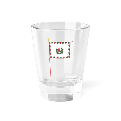 Infantry Colour of the Hungarian Defence Forces 1949 with staff (Hungary) Shot Glass 1.5oz 1.5oz - Go Mug Yourself
