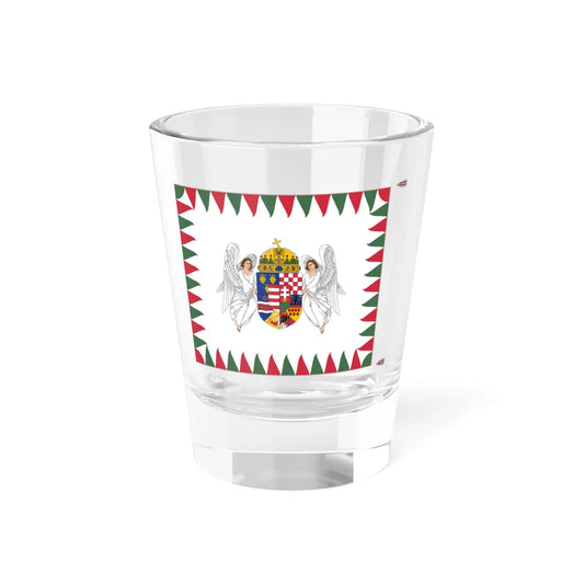 Infantry Colour of the Royal Hungarian Defence Forces 1939-1945 (Hungary) Shot Glass 1.5oz 1.5oz - Go Mug Yourself
