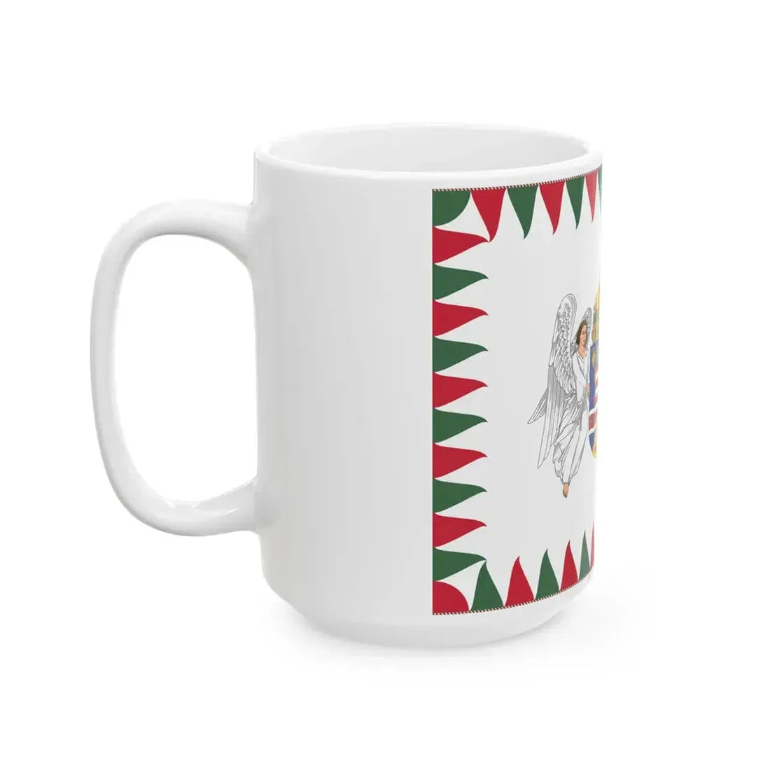 Infantry Colour of the Royal Hungarian Defence Forces 1939-1945 (Hungary) White Coffee Mug - Go Mug Yourself