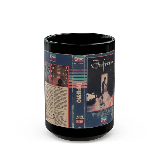INFERNO (VHS COVER) - Black Coffee Mug 15oz - Go Mug Yourself