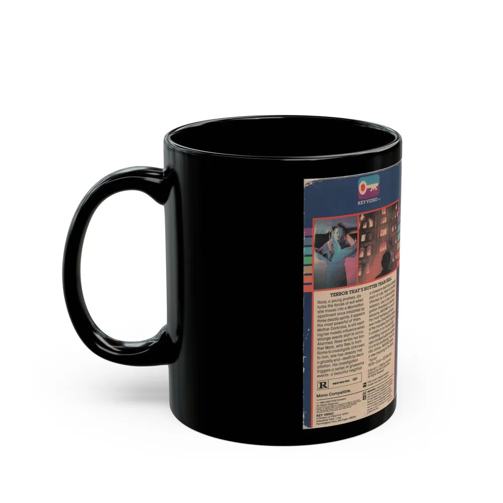 INFERNO (VHS COVER) - Black Coffee Mug-Go Mug Yourself