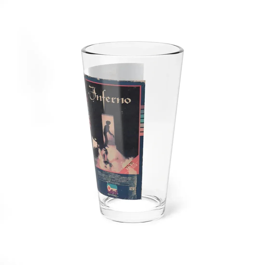 INFERNO (VHS COVER) Pint Glass 16oz - Go Mug Yourself