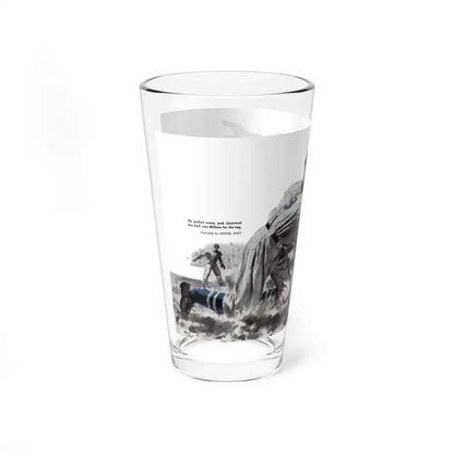 Infield Wonder Boy, Argosy, July 1949 - Pint Glass 16oz - Go Mug Yourself