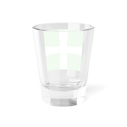Infirmary Flag Denmark (Denmark) Shot Glass 1.5oz - Go Mug Yourself