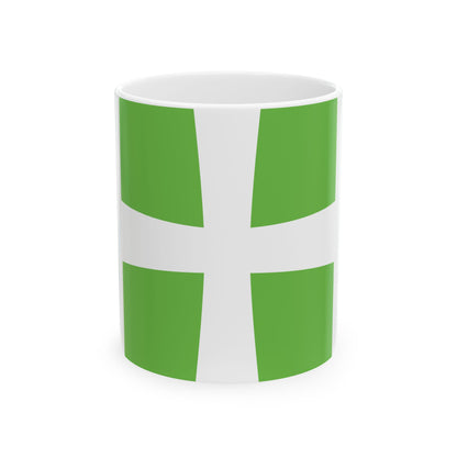 Infirmary Flag Denmark (Denmark) White Coffee Mug-11oz-Go Mug Yourself