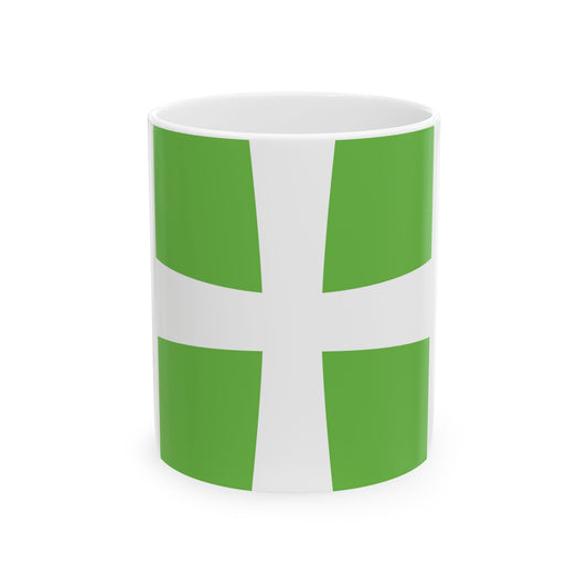 Infirmary Flag Denmark (Denmark) White Coffee Mug-11oz-Go Mug Yourself
