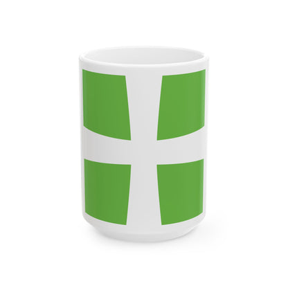 Infirmary Flag Denmark (Denmark) White Coffee Mug-15oz-Go Mug Yourself