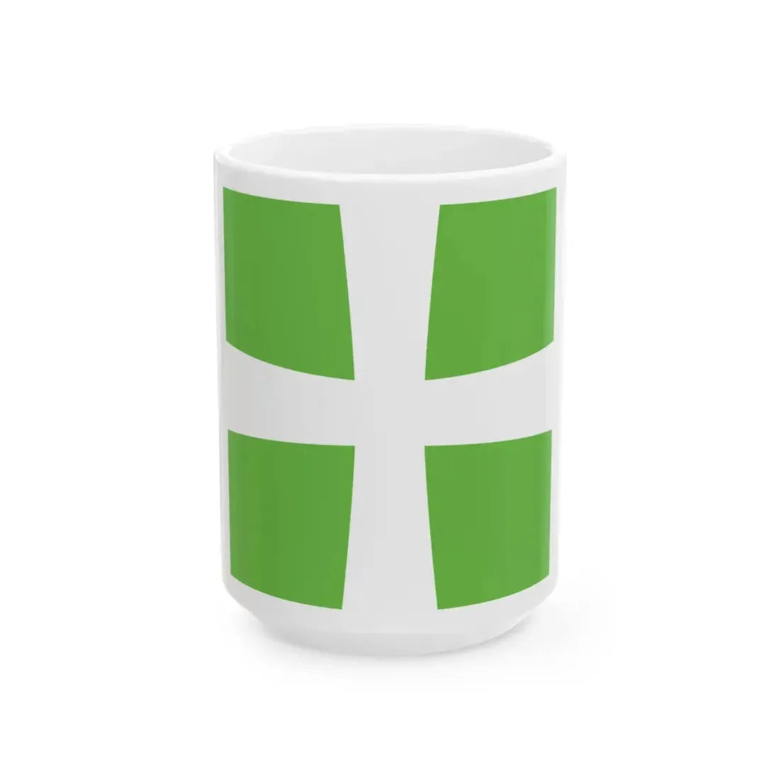 Infirmary Flag Denmark (Denmark) White Coffee Mug 15oz - Go Mug Yourself