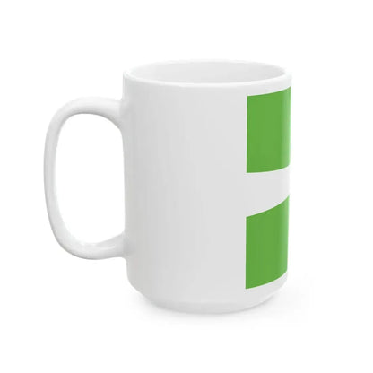 Infirmary Flag Denmark (Denmark) White Coffee Mug - Go Mug Yourself