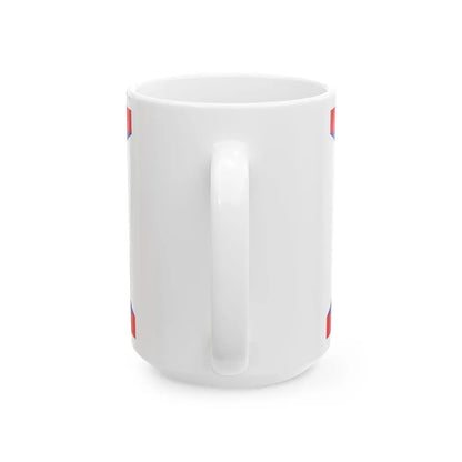 Infobox Flag of the Belize Coast Guard (Belize) White Coffee Mug - Go Mug Yourself
