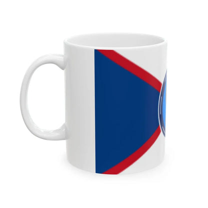 Infobox Flag of the Belize Defence Force (Belize) White Coffee Mug - Go Mug Yourself