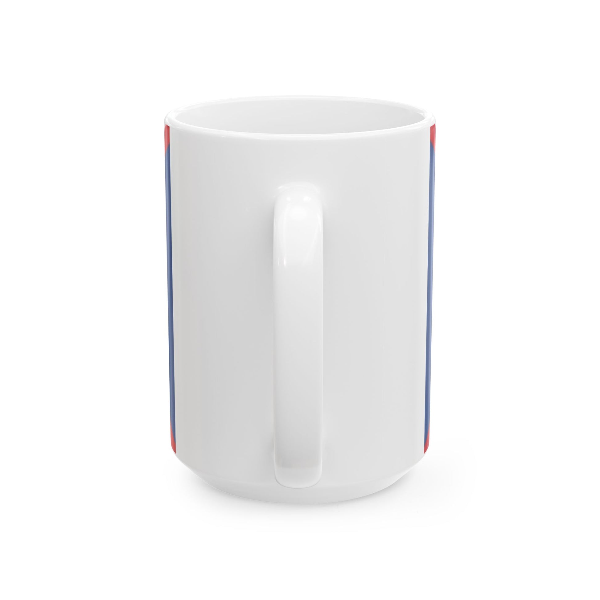 Infobox Flag of the Belize Defence Force (Belize) White Coffee Mug-Go Mug Yourself