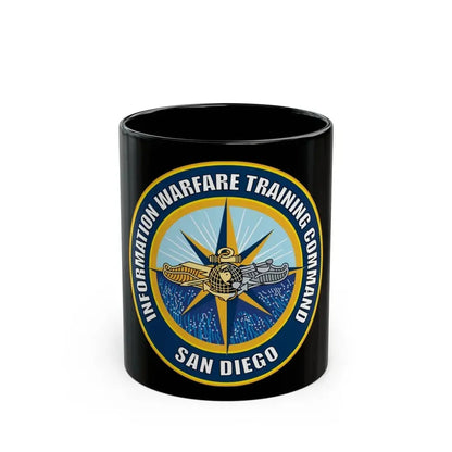 Information Warfare Training Command San Diego (U.S. Navy) Black Coffee Mug 11oz - Go Mug Yourself