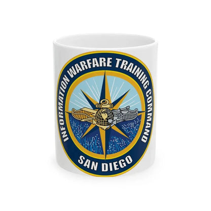 Information Warfare Training Command San Diego (U.S. Navy) White Coffee Mug 11oz - Go Mug Yourself