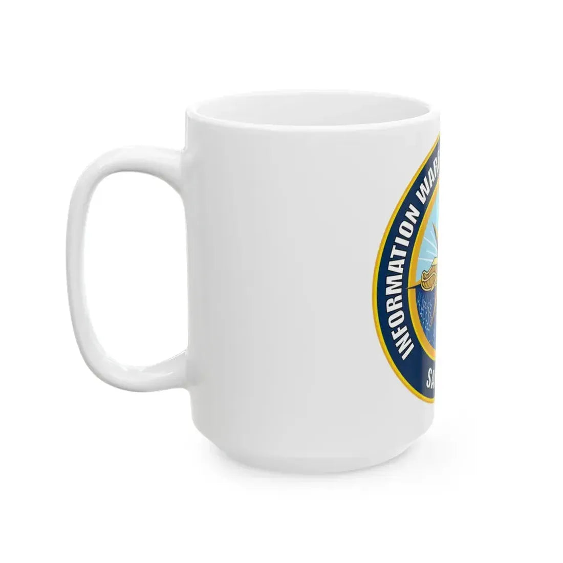 Information Warfare Training Command San Diego (U.S. Navy) White Coffee Mug - Go Mug Yourself