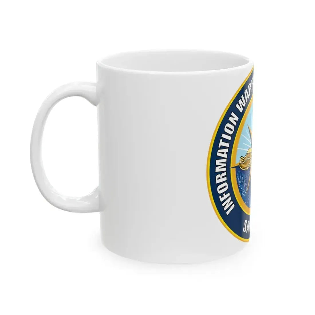 Information Warfare Training Command San Diego (U.S. Navy) White Coffee Mug - Go Mug Yourself