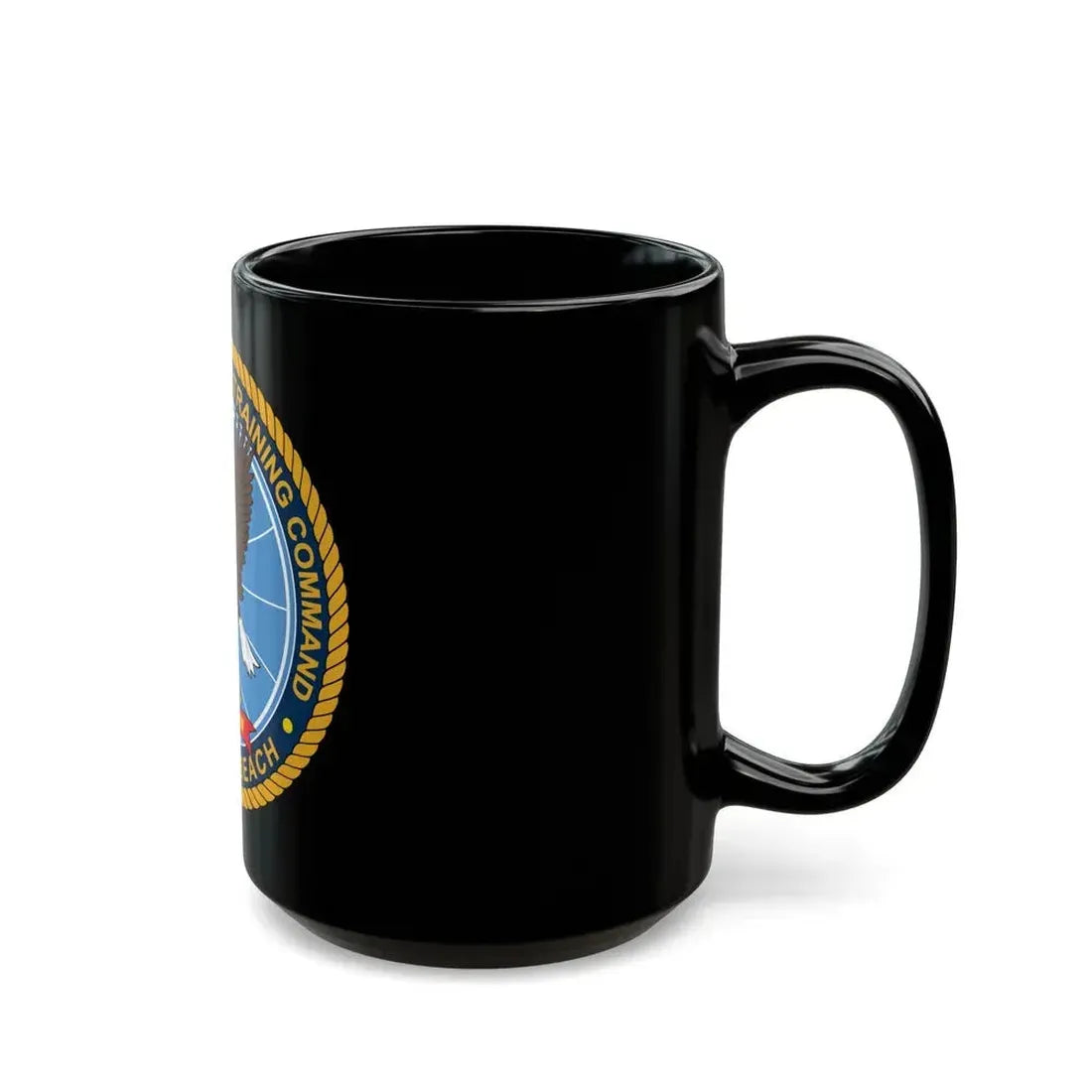 Information Warfare Training Command VA Beach (U.S. Navy) Black Coffee Mug - Go Mug Yourself