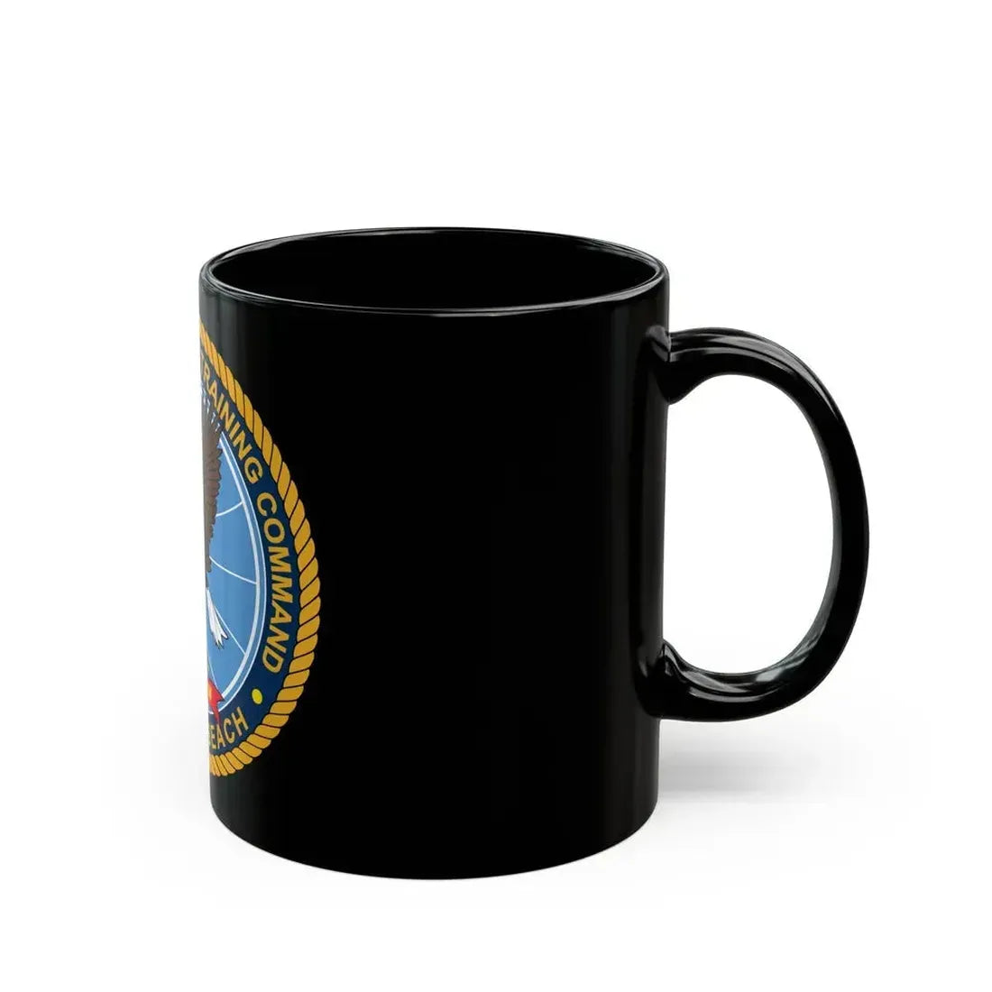Information Warfare Training Command VA Beach (U.S. Navy) Black Coffee Mug - Go Mug Yourself
