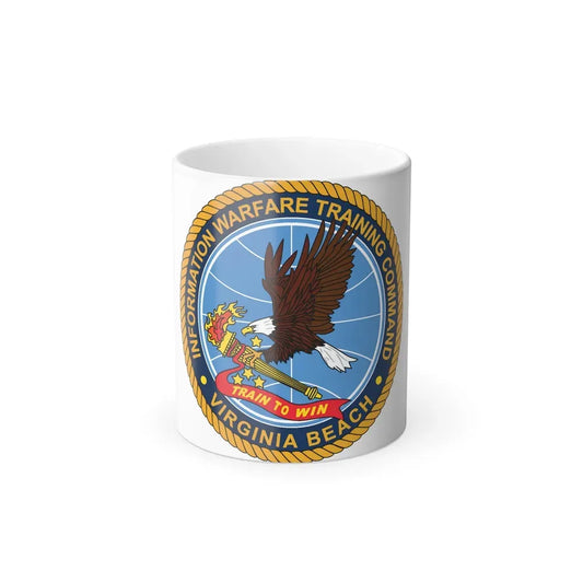 Information Warfare Training Command VA Beach (U.S. Navy) Color Changing Mug 11oz Default Title 11oz - Go Mug Yourself