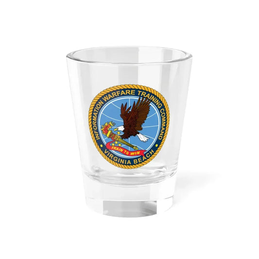 Information Warfare Training Command VA Beach (U.S. Navy) Shot Glass 1.5oz 1.5oz - Go Mug Yourself