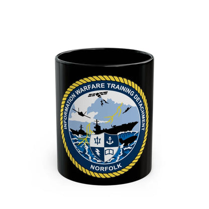 Information Warfare Training Detachment Norfolk (U.S. Navy) Black Coffee Mug-11oz-Go Mug Yourself