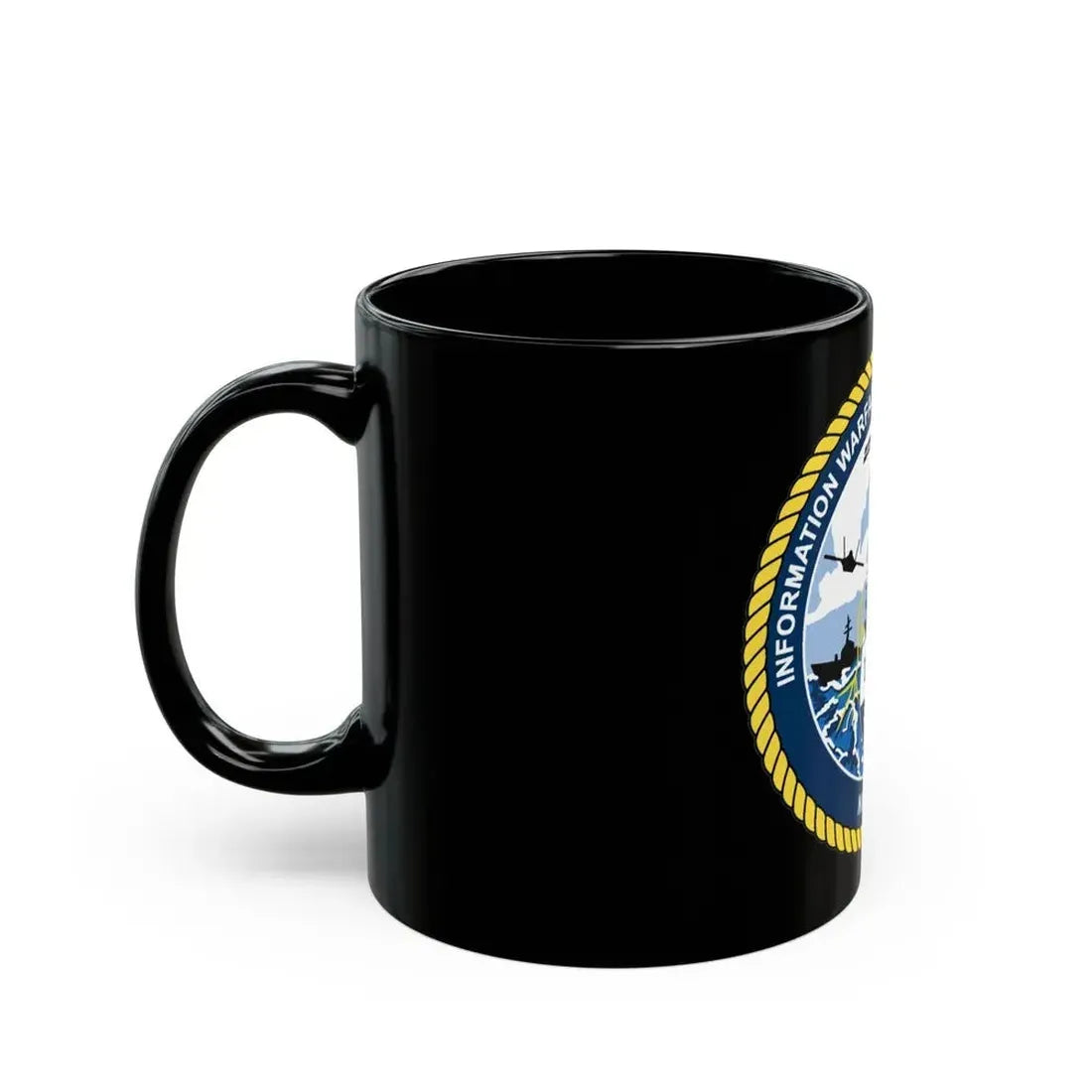 Information Warfare Training Detachment Norfolk (U.S. Navy) Black Coffee Mug - Go Mug Yourself