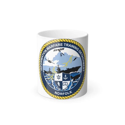Information Warfare Training Detachment Norfolk (U.S. Navy) Color Changing Mug 11oz Default Title 11oz - Go Mug Yourself