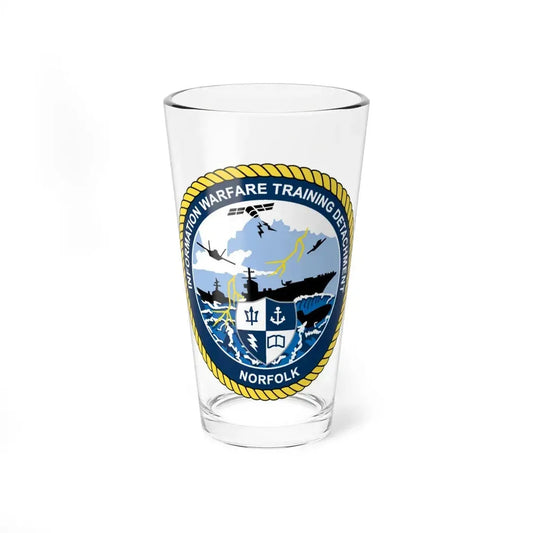 Information Warfare Training Detachment Norfolk (U.S. Navy) Pint Glass 16oz 16oz - Go Mug Yourself