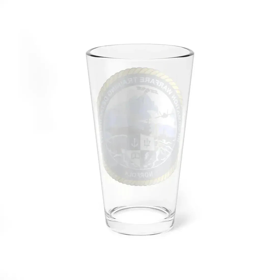Information Warfare Training Detachment Norfolk (U.S. Navy) Pint Glass 16oz - Go Mug Yourself