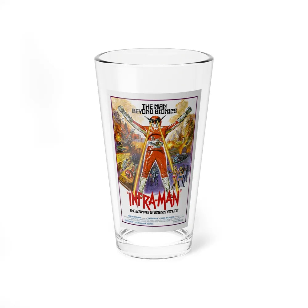 INFRA-MAN 1975 Movie Poster - Pint Glass 16oz-16oz-Go Mug Yourself