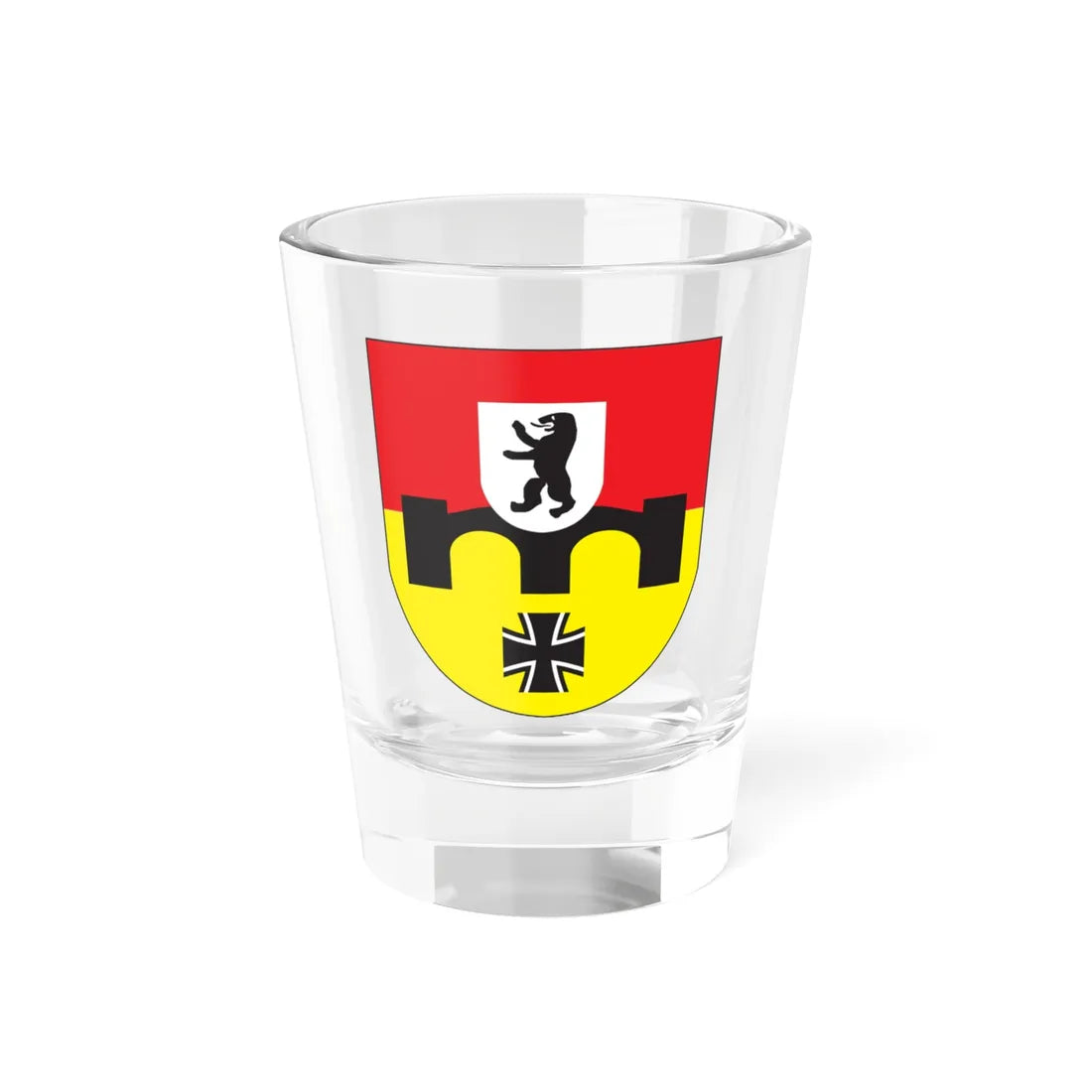 InfrastrStab OST (Germany) (Coat of Arms) Shot Glass 1.5oz 1.5oz - Go Mug Yourself