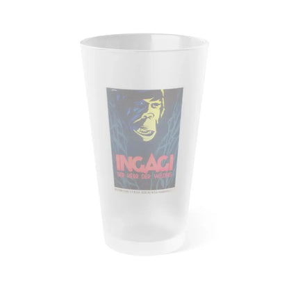 INGAGI 1930 Movie Poster - Frosted Pint Glass 16oz 16oz Frosted - Go Mug Yourself
