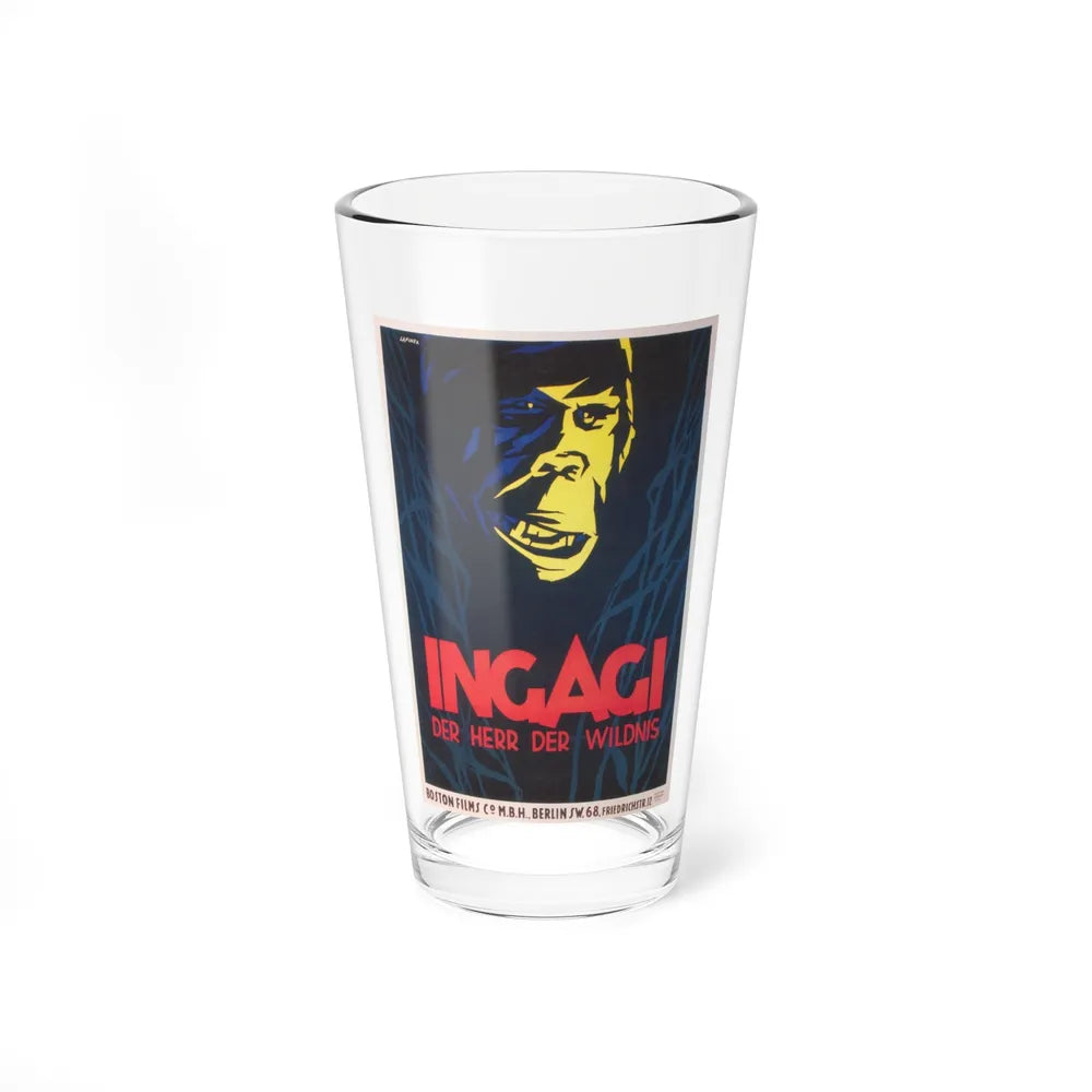 INGAGI 1930 Movie Poster - Pint Glass 16oz-16oz-Go Mug Yourself