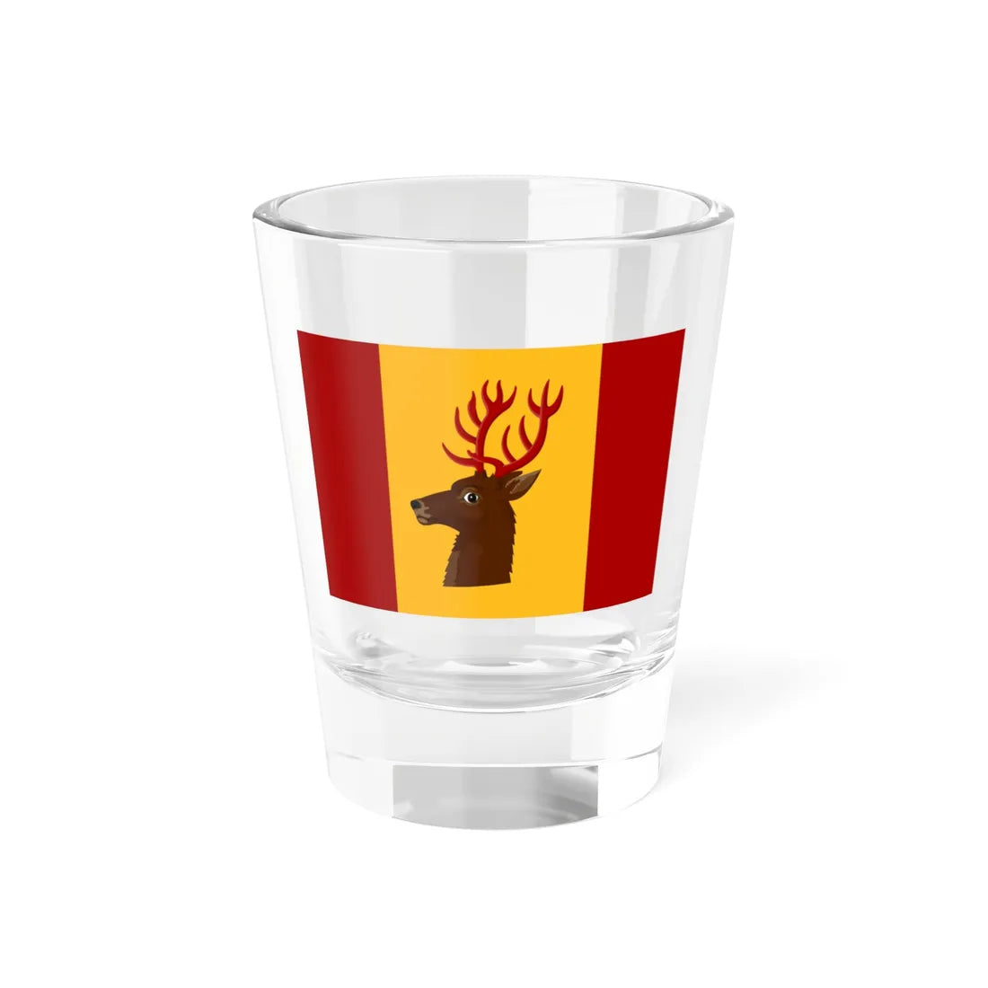 Ingelmunster vlag (Belgium) Shot Glass 1.5oz 1.5oz - Go Mug Yourself