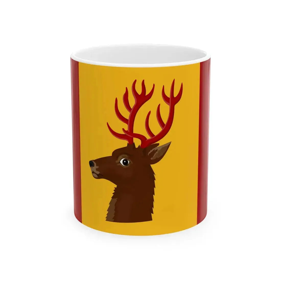 Ingelmunster vlag (Belgium) White Coffee Mug 11oz - Go Mug Yourself
