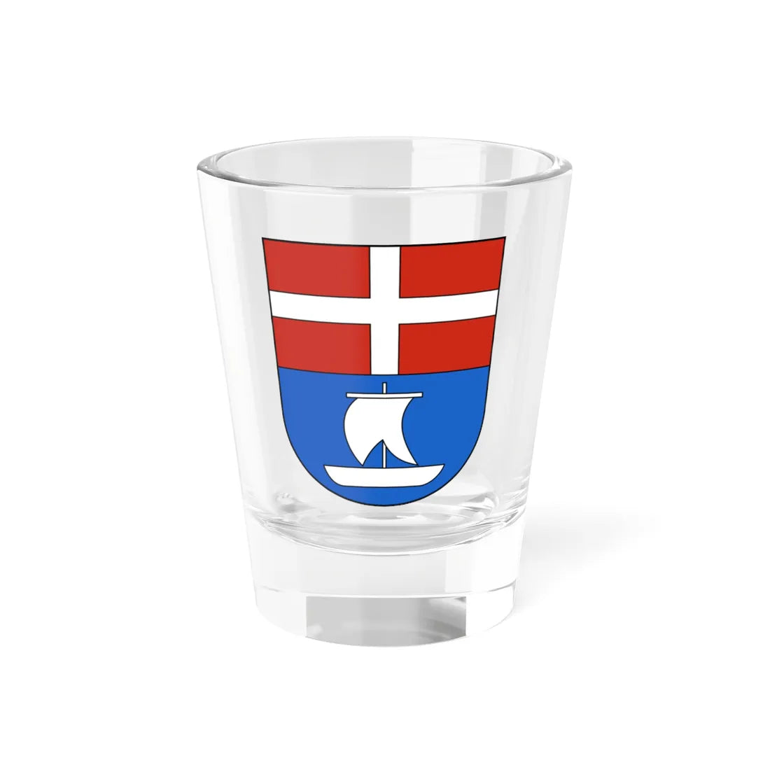 Ingenbohl-blazon (Switzerland) (Coat of Arms) Shot Glass 1.5oz 1.5oz - Go Mug Yourself