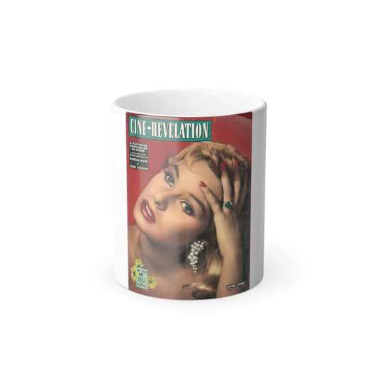 Ingrid Goude #05 - Mag. Cover (Vintage Female Icon) Color Changing Mug 11oz 11oz - Go Mug Yourself