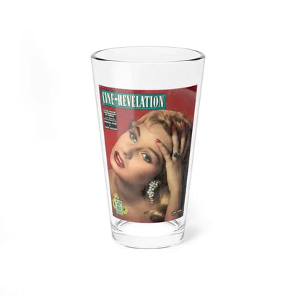 Ingrid Goude #05 - Mag. Cover (Vintage Female Icon) Pint Glass 16oz 16oz - Go Mug Yourself