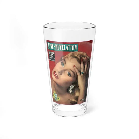 Ingrid Goude #05 - Mag. Cover (Vintage Female Icon) Pint Glass 16oz 16oz - Go Mug Yourself