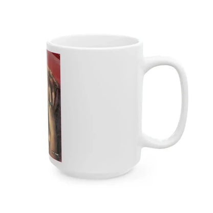 Ingrid Goude #05 - Mag. Cover (Vintage Female Icon) White Coffee Mug - Go Mug Yourself