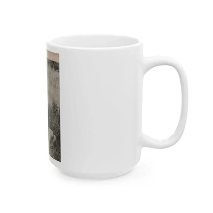 Ingrid Goude #29 - SEE Mag. Jan. '58 - 1 Page & 1 B&W Photo (Vintage Female Icon) White Coffee Mug - Go Mug Yourself
