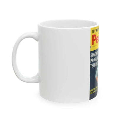 Ingrid Goude #33 - People Today March '58 Mag. Cover (Vintage Female Icon) White Coffee Mug - Go Mug Yourself