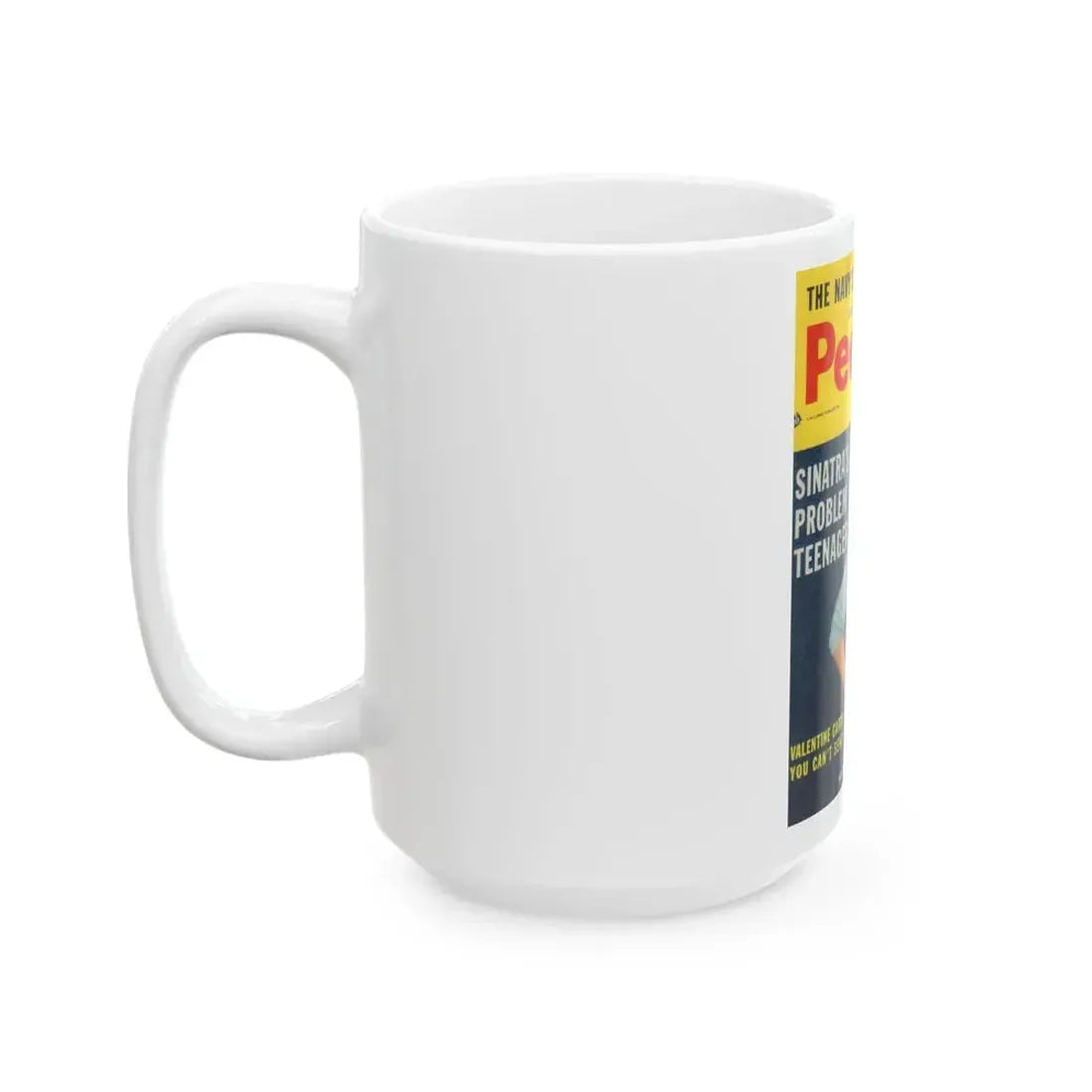 Ingrid Goude #33 - People Today March '58 Mag. Cover (Vintage Female Icon) White Coffee Mug - Go Mug Yourself
