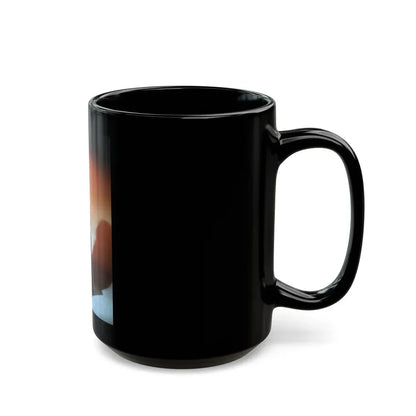 Ingrid Pitt #02 (Vintage Female Icon) Black Coffee Mug - Go Mug Yourself