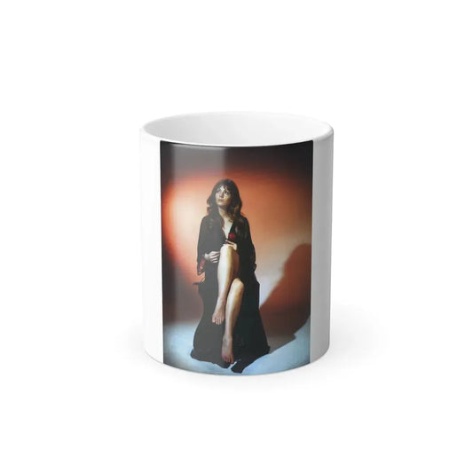 Ingrid Pitt #02 (Vintage Female Icon) Color Changing Mug 11oz 11oz - Go Mug Yourself