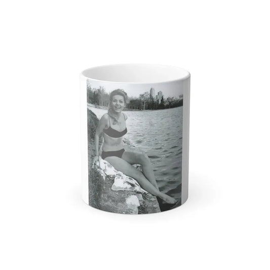 Ingrid Pitt #111 (Vintage Female Icon) Color Changing Mug 11oz 11oz - Go Mug Yourself